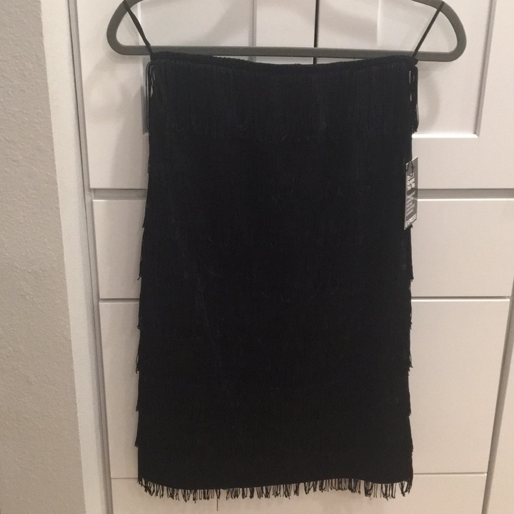 Express flapper fringe dress